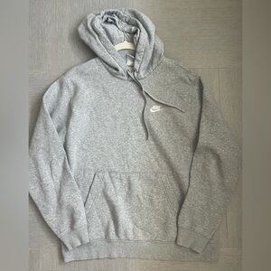 Nike Men’s Gray Fleece Hoodie Medium